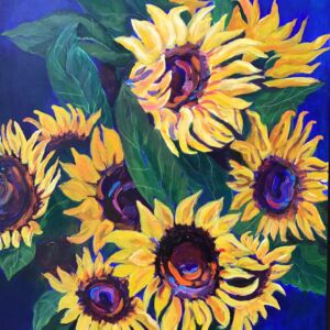 Bouquet Of Sunflowers